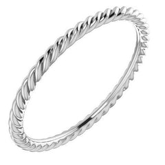 Woven Rope Stackable Band