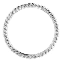 Woven Rope Stackable Band