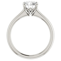 Round Brilliant Moissanite Solitaire Ring