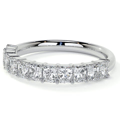 11-Stone 3x2.5mm Radiant Moissanite Anniversary Band