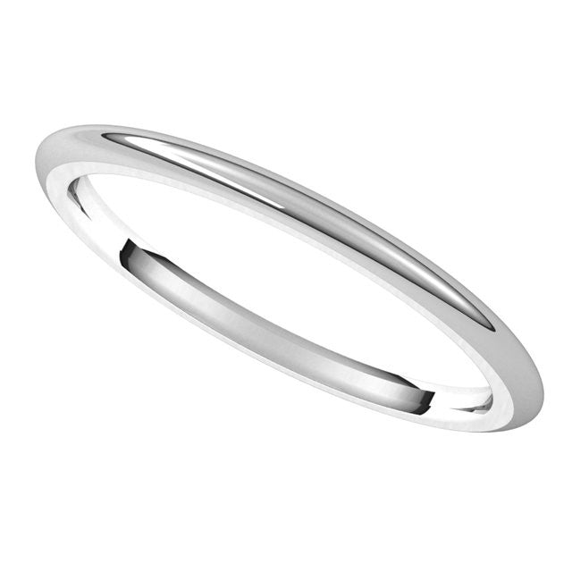 1.5mm Comfort Fit Heavy Weight Wedding Band