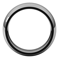 8mm Platinum Comfort Fit Heavy Weight Wedding Band