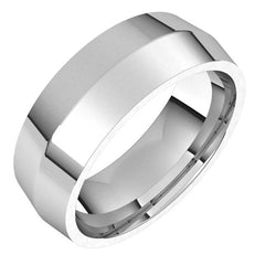 7mm Knife Edge Comfort Fit Wedding Band
