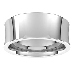 8mm Concave Comfort Fit Wedding Band