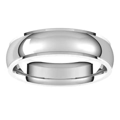 5mm Stepped Comfort Fit Wedding Band