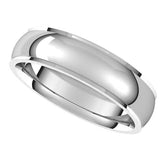 5mm Stepped Comfort Fit Wedding Band