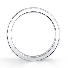 2.0mm Moissanite Round Channel Eternity Ring