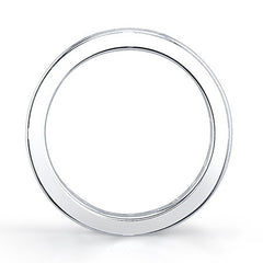 3.0mm Moissanite Round Channel Eternity Ring