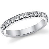 Moissanite Shared Prong Eternity Ring