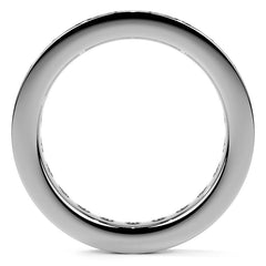 Round Brilliant Channel Bead Setting Moissanite Eternity Ring 1.8ct - 2.1ct