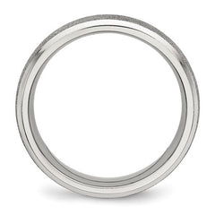 Stainless Steel Polished Laser Cut 6mm Band