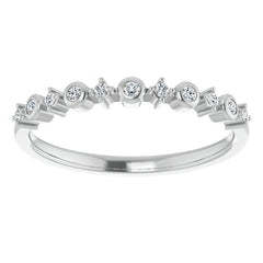 Stackable Diamond Band