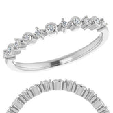 Stackable Diamond Band
