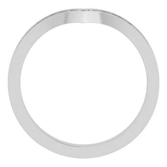 Vintage-Inspired "V" Ring Stackable Band