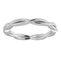 Plain Infinity Design Eternity Stackable Band