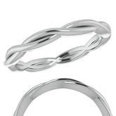 Plain Infinity Design Eternity Stackable Band