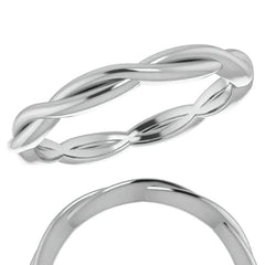 Plain Infinity Design Eternity Stackable Band
