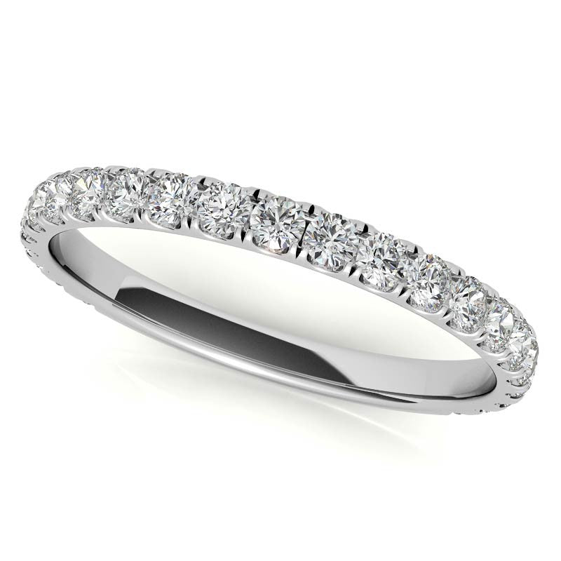 Cushion Moissanite Engagement Ring with Hidden Halo