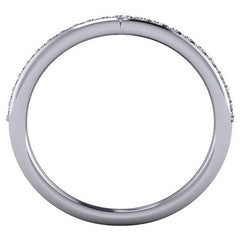 Right Hand Ring - Fancy Split Shank with Moissanite Stones