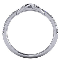 Infinity Design Moissanite Right Hand Ring