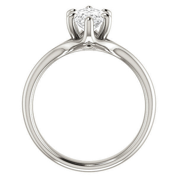 Designer Style 6 Prong Trellis Marquise Solitaire Ring