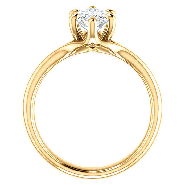 Designer Style 6 Prong Trellis Marquise Solitaire Ring