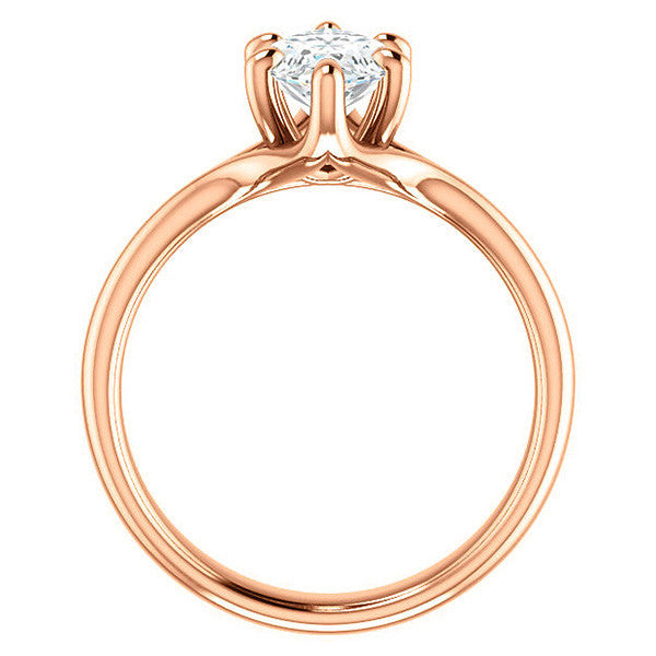Designer Style 6 Prong Trellis Marquise Solitaire Ring