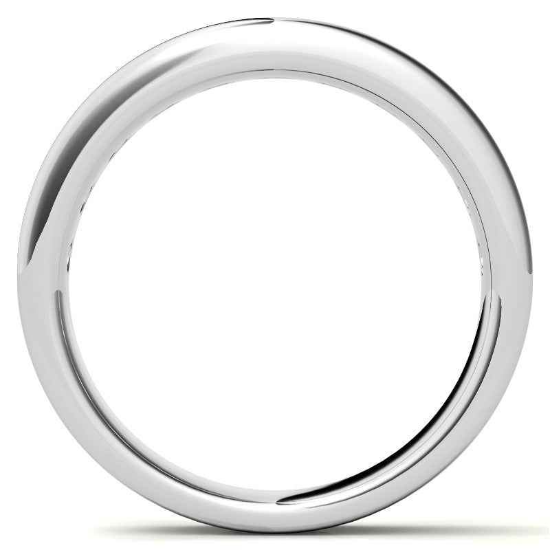 11-Stone 3mm Round Channel Moissanite Anniversary Ring 1.1ct