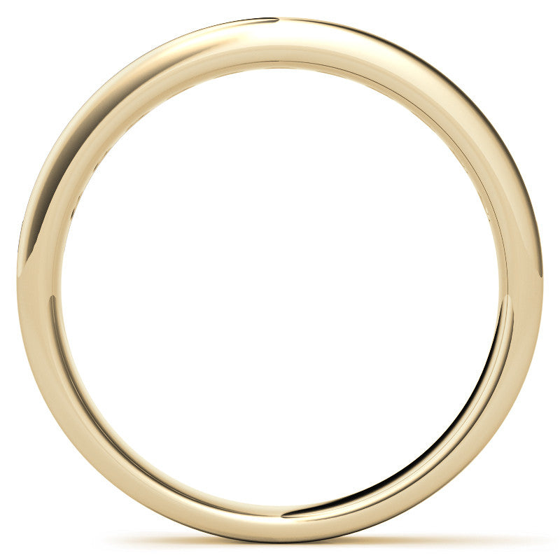 2.5mm 11-Stone Round Brilliant Moissanite Channel Anniversary Ring, 0.66ct