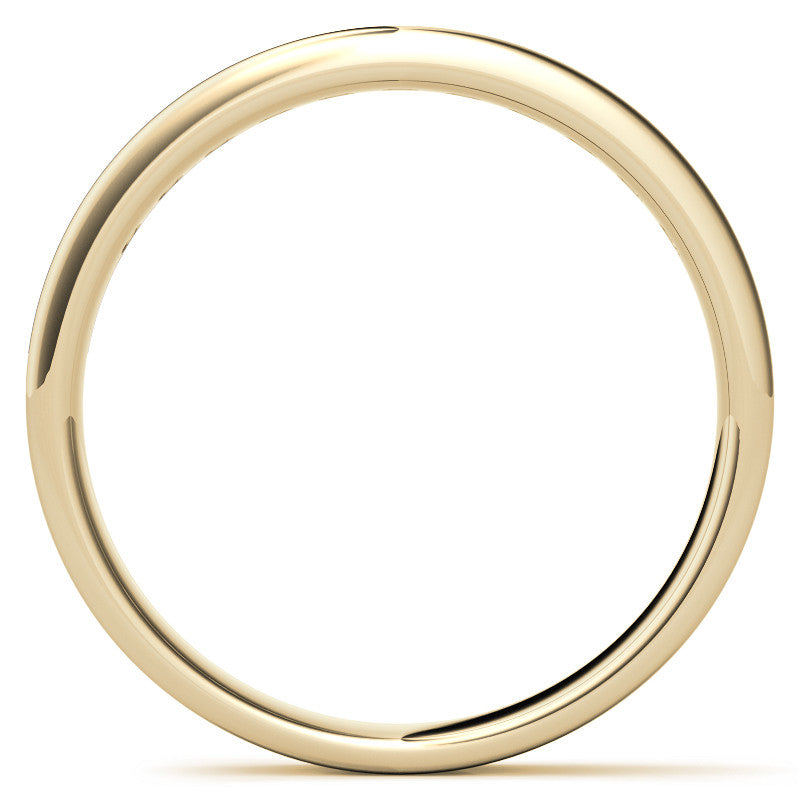 2mm 11-Stone Round Moissanite Channel Anniversary Ring, 0.33ct