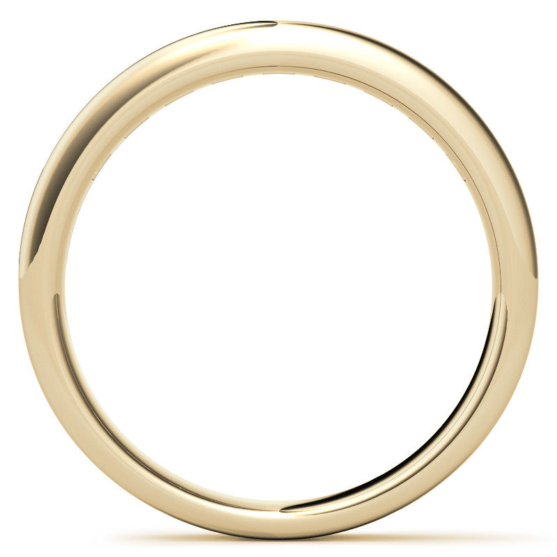 2.5mm 9-Stone Princess cut Moissanite Channel Anniversary Ring