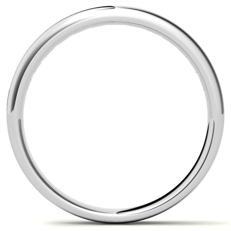 2mm 13-Stone Princess cut Moissanite Channel Anniversary Ring
