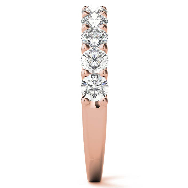 11-stone 3mm Round Brilliant Moissanite Anniversary Band