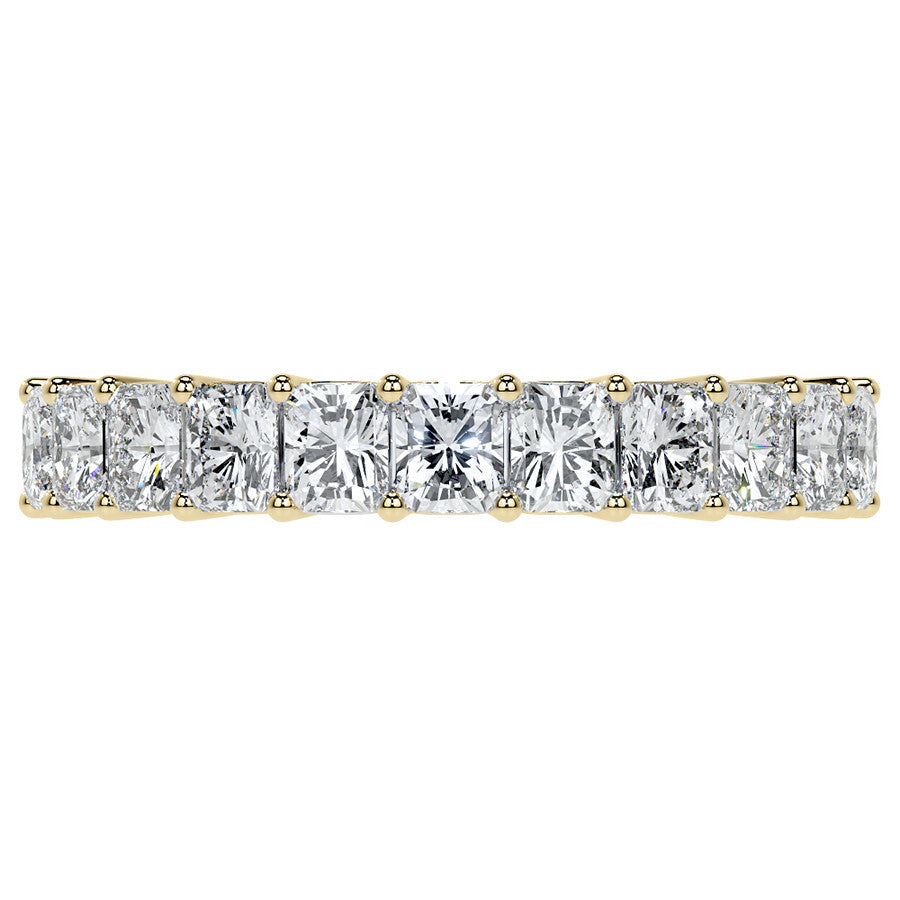11-Stone 3x2.5mm Radiant Moissanite Anniversary Band