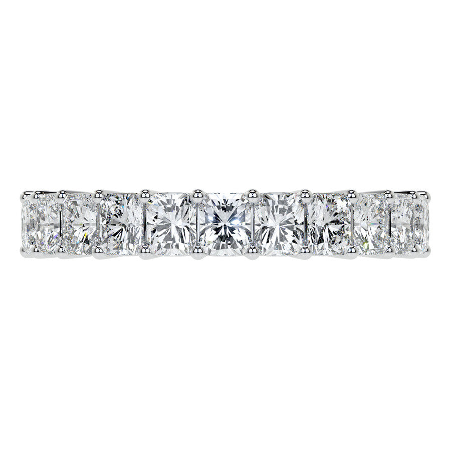 11-Stone 3x2.5mm Radiant Moissanite Anniversary Band