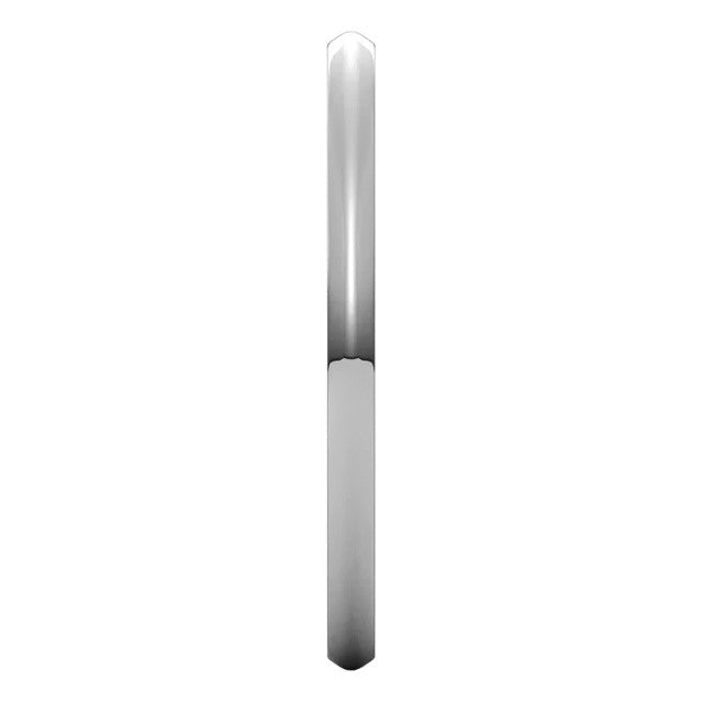 1.5mm Platinum Comfort Fit Medium Weight Wedding Band