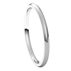 1.5mm Comfort Fit Medium Weight Wedding Band