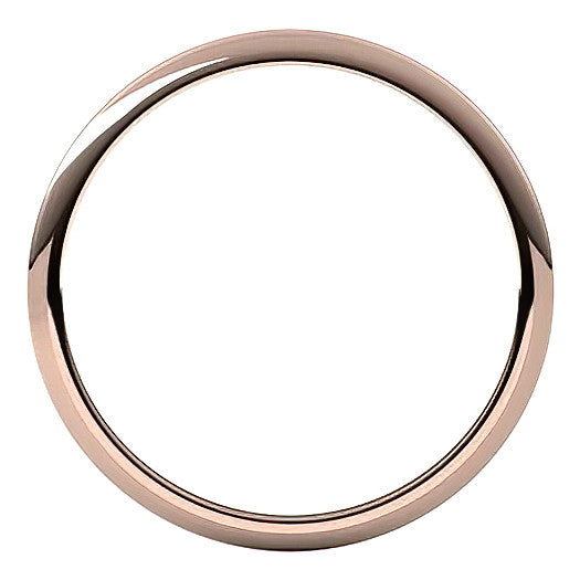 1mm Comfort Fit Medium Weight Wedding Band - 14k