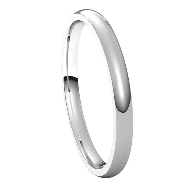 2mm Comfort Fit Medium Weight Wedding Band