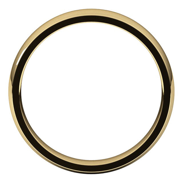 4mm Comfort Fit Medium Weight Wedding Band