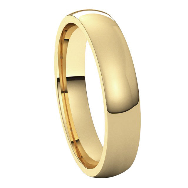 4mm Comfort Fit Medium Weight Wedding Band