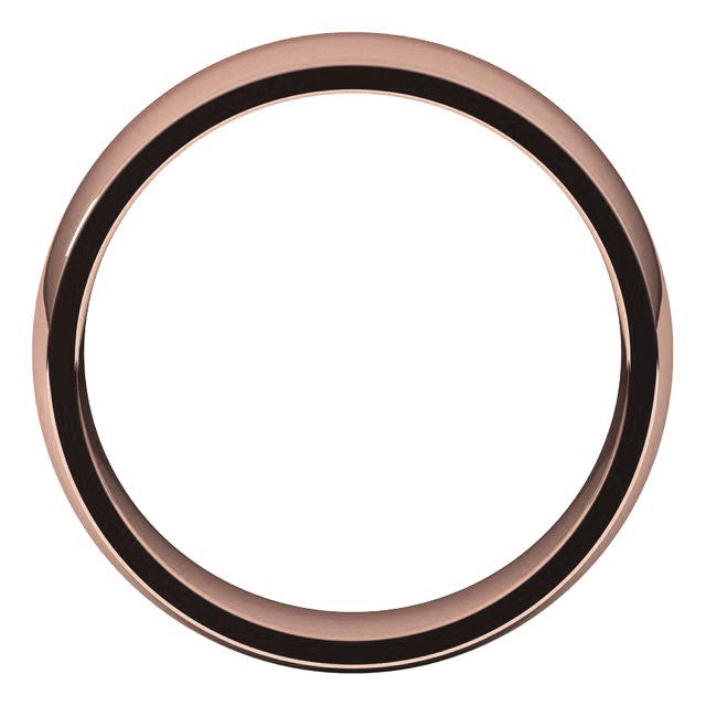 5mm Comfort Fit Medium Weight Wedding Band