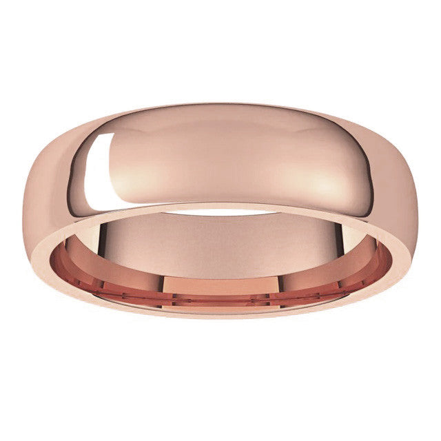 5mm Comfort Fit Medium Weight Wedding Band