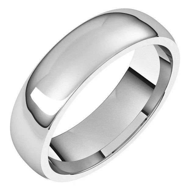 5mm Comfort Fit Medium Weight Wedding Band