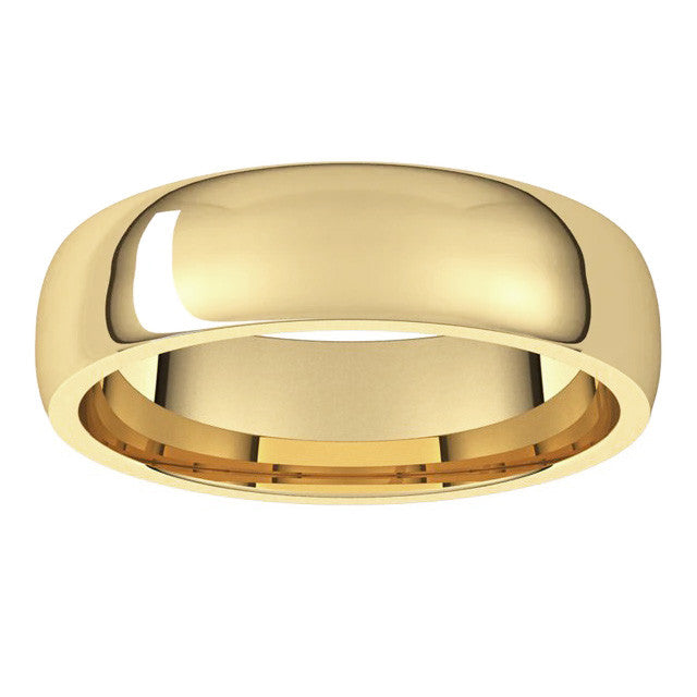 5mm Comfort Fit Medium Weight Wedding Band