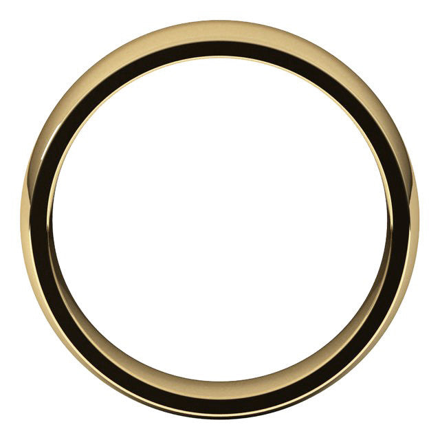 6mm Comfort Fit Medium Weight Wedding Band