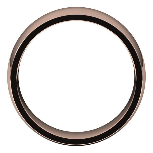 7mm Comfort Fit Medium Weight Wedding Band