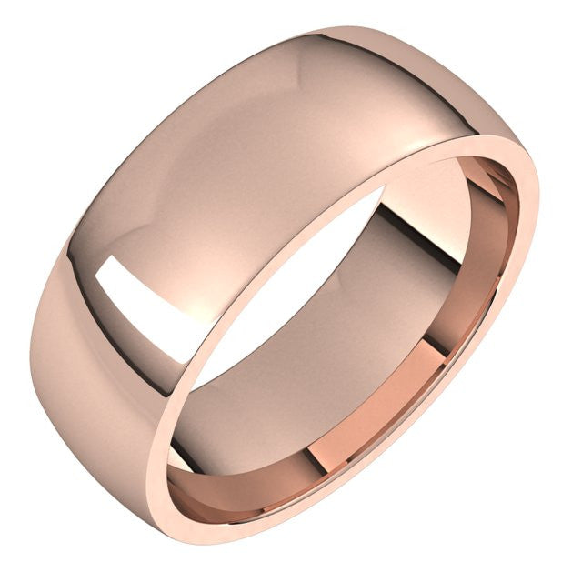 7mm Comfort Fit Medium Weight Wedding Band