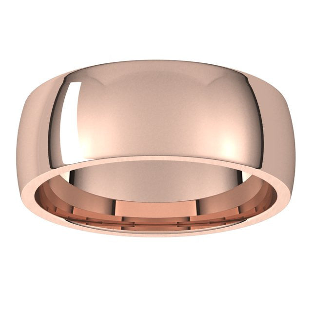 7mm Comfort Fit Medium Weight Wedding Band
