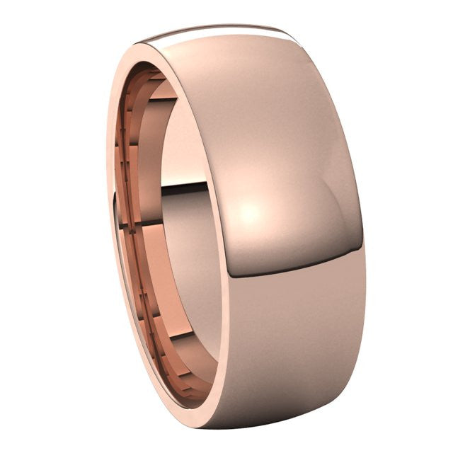 7mm Comfort Fit Medium Weight Wedding Band